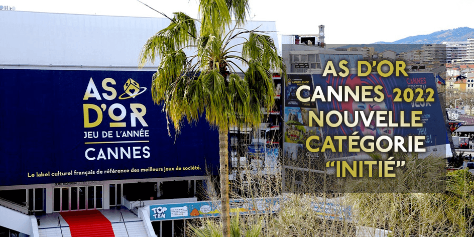 nouvelle catégorie initié As d'Or 2022 FIJ Cannes