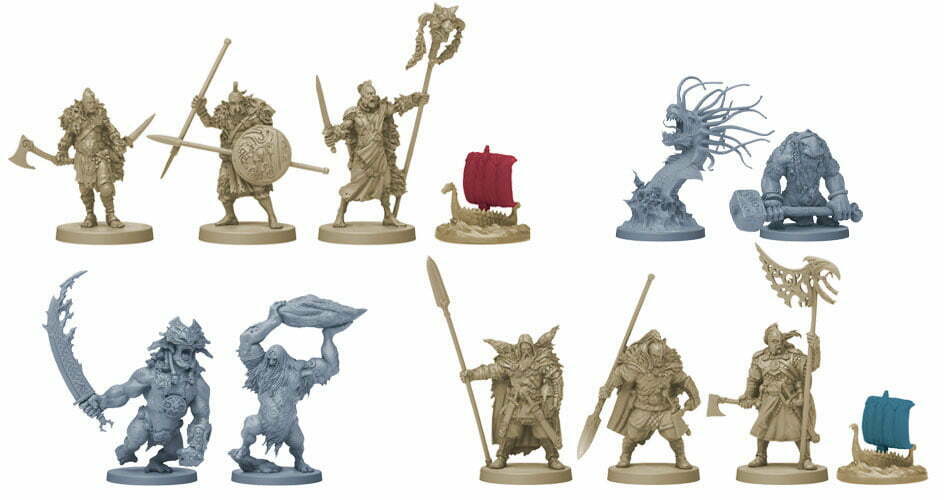 Avis Blood Rage - Figurines